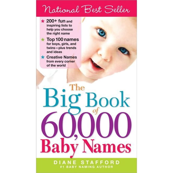 The Big Book of 60,000 Baby Names, (Paperback)