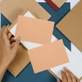 thumbnail image 1 of OULII 100Pcs Printable Cardstock Paper Blank Postcards Khaki Color for Writing and Mailing, 1 of 7