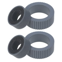 Worgeous 4 Pcs for Scanner Roller Pager Sliders Scanner Accessories 3.70X3.70X1.30CM Grey