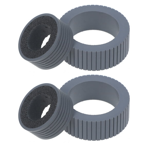 Worgeous 4 Pcs for Scanner Roller Pager Sliders Scanner Accessories 3.70X3.70X1.30CM Grey