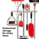 thumbnail image 3 of Organizador de pared para fregonas y escobas OXO Good Grips, 3 of 9