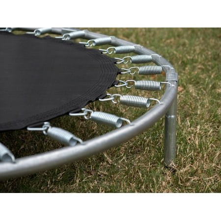 JumpKing Trampoline 4-Foot Bouncer for Kids, Blue Sport Balls