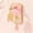 Pink, variant on Glow-in-the-Dark 3D Yellow Crane Tower Metal Fridge Magnet - Luminous Chinese Lantern Landmark Souvenir for Travel Collectors, Cultural Home & Kitchen Décor Gift (70mm)