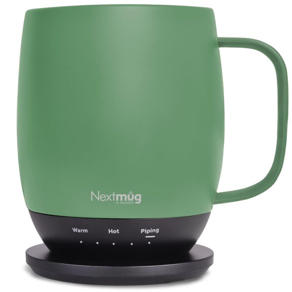Taza de café Nextmug con temperatura controlada, autocalentable, 400 ml