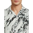 thumbnail image 5 of No Boundaries Men's and Big Men's Printed Shirt with Short Sleeves, 5 of 5