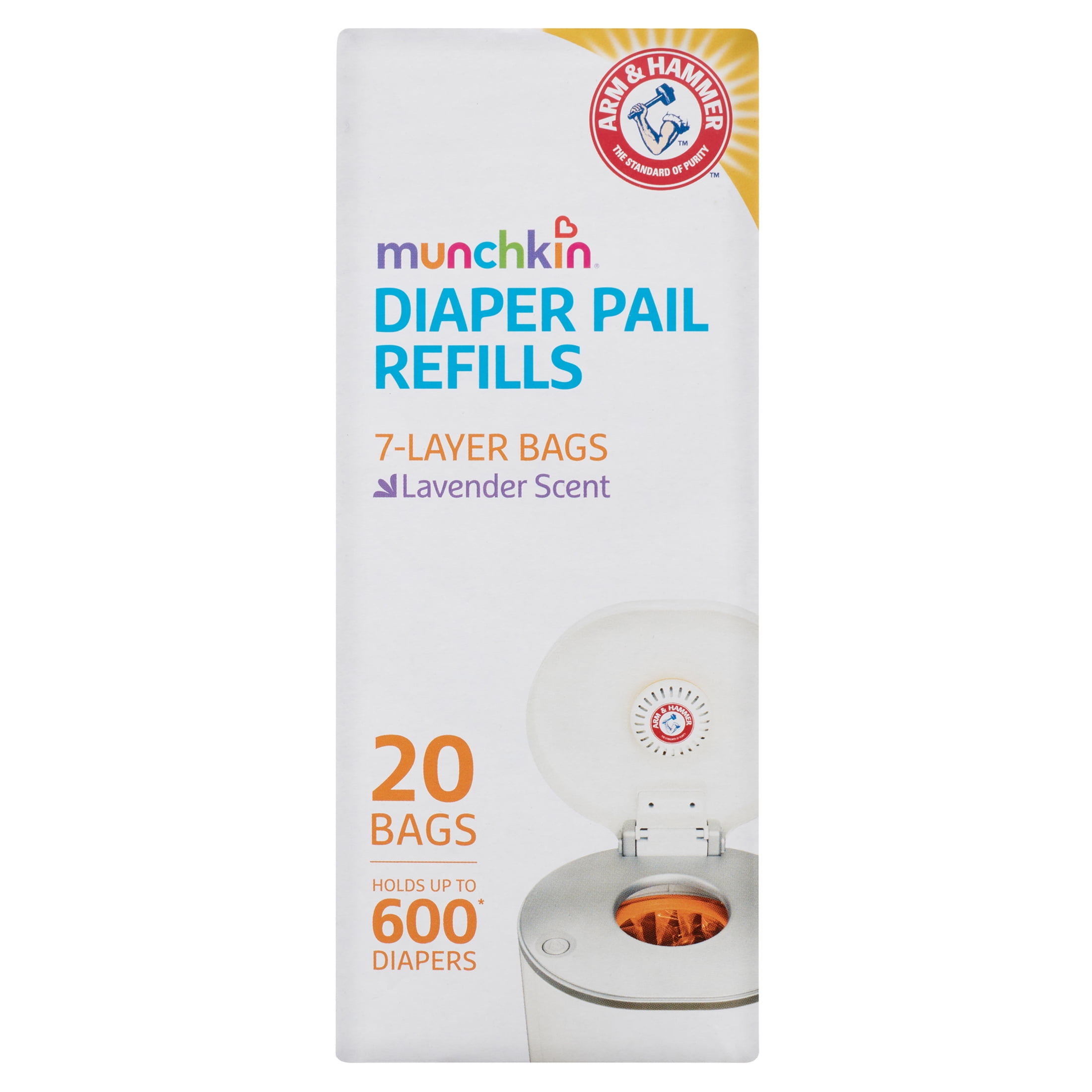 munchkin diaper pail refills walmart