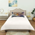 thumbnail image 6 of Dailycode Satin Pillow Case King Silk Pillow Cover for Hair and Skin Envelope Closure Abstract Art Oil Painting Tiger 20"x40", 6 of 9
