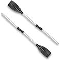 thumbnail image 1 of Canoe Paddle, Detachable Design Ribbed Blades Kayak Oars for River Pool Water Float Sports, Easy to Transport &amp; Store (2pcs), 1 of 7
