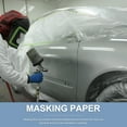 thumbnail image 3 of REACHISE 3 Rolls Masking Paper Auto Body Supplies 20 Meters Masking Paper for Painting, 3 of 8