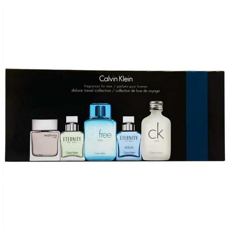 新製品情報も満載 Calvin Klein Men's Mini Fragrance Gift Set - 5-piece 香水(男性用)