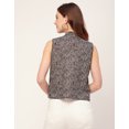 thumbnail image 4 of Moomaya Sleeveless Tie Up Neck Cotton Top - Women's Trendy Tie Up Neck Top, 4 of 9