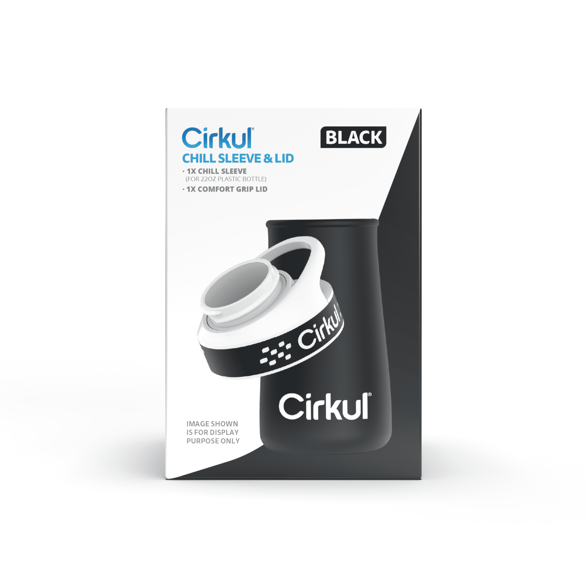 Cirkul Chill Sleeve & Comfort-Grip Lid for 22oz Bottle, Pink