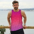 thumbnail image 6 of Salouo Light Purple Glitter for Men's Tank Tops,Sleeveless Muscle Shirts for Men Quick Dry Workout Tank Top Gym Muscle Tee Fitness Bodybuilding Sleeveless T Shirt-XX-Large, 6 of 7
