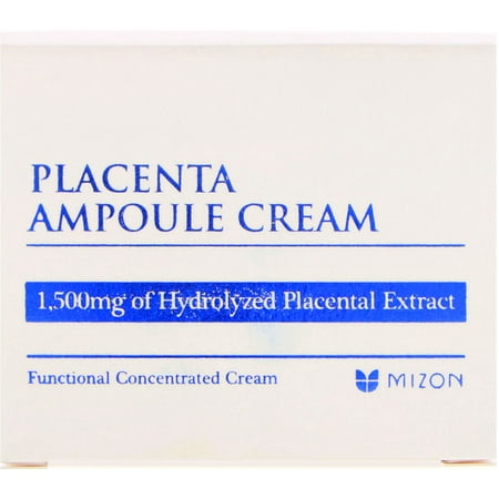 Mizon Placenta Ampoule Cream, 1.69 Fl Oz (Best Sheep Placenta Brand)