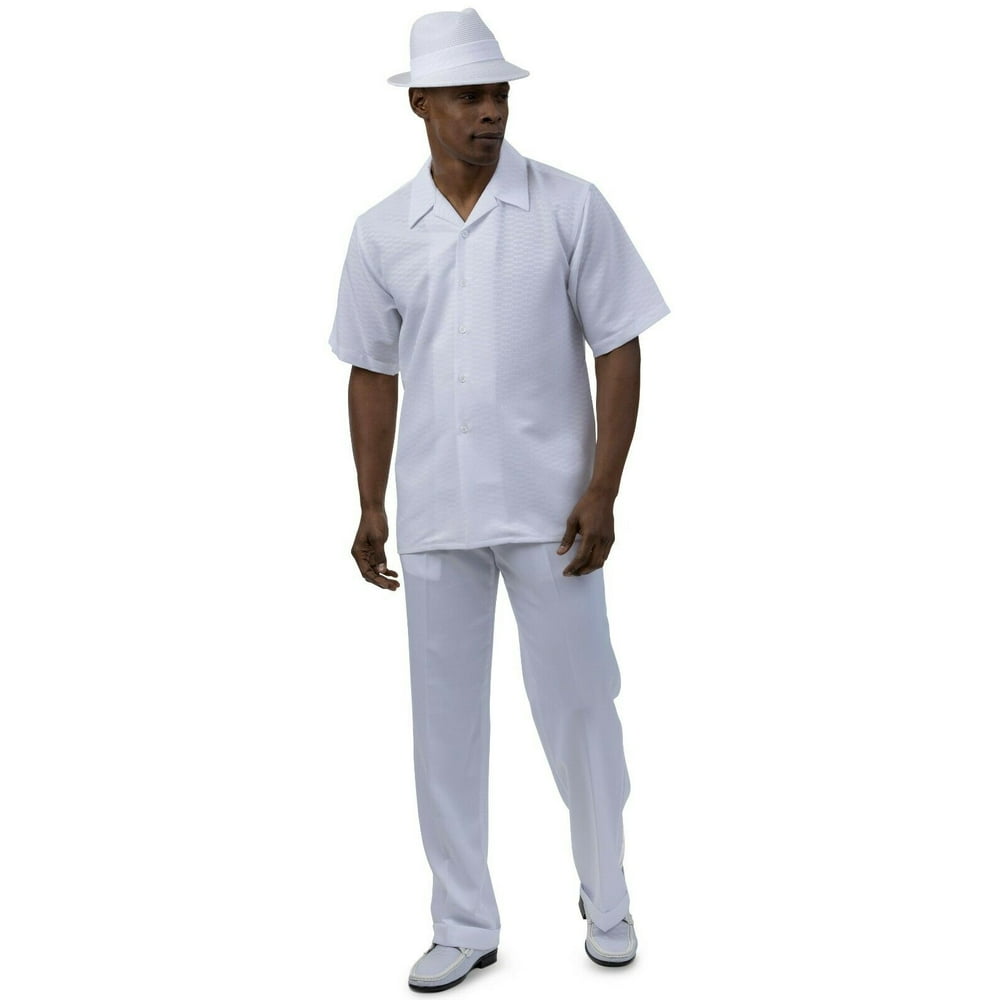 Montique - Montique Men's Short Sleeve Walking Suit #2054 - Walmart.com ...