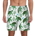 thumbnail image 3 of Uemuo Cartoon Turtle Pattern Mens Swim Trunks Quick Dry Board Shorts with Mesh Lining, Stretch Beach Shorts Quick Dry No-Chafing Board Shorts-3X-Large, 3 of 9