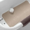 thumbnail image 5 of KNACK - 17" X 36" Cushioned Foam Bathtub Mat With Suction Cups, Taupe, 5 of 6