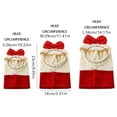 thumbnail image 2 of Festive Holiday Bow Hat Outfit For Small And Medium Sized Cats Adorable Pet Apparel Accessory, 2 of 5