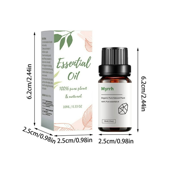 Aceite esencial 10 ml Aceite de mirra - Natural suave para hidratar y nutrir una esencia