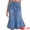 Sky Blue, variant on DARING DIVA Women's Bodycon Fishtail Ruffled Knee Length Jean Skirt Small Blue