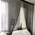 thumbnail image 2 of PENGXIANG String Door Curtain Fly Screen Window Panel Tassel Fringe Beads Room Divider 1m(W) * 2m(H), 2 of 6