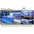 thumbnail image 2 of Biltek 16.4' ft Blue Kitchen Glass Cabinet Remote Controlled LED Strip Lighting SMD3528 Wall Plug - Under Counters Microwave Glass Cabinets Floor Waterproof Flexible DIY 110V-220V, 2 of 6