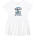 thumbnail image 3 of Inktastic I'm Your Fathers Day Mom Says You're Welcome Girls Baby Dress, 3 of 5