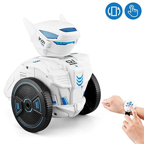 WomToy Remote Control Robot Toy for Kids, DIY Rc Intelligent Gravity