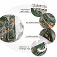 thumbnail image 3 of Green Yellow Ombre Bathroom Shower Curtains with 12 Hooks Polyester Waterproof Shower Curtain for Stalls and Bathtubs Modern Abstract Art Coastal Nautical Decorative Bathroom Curtain 48x72 Inches, 3 of 9