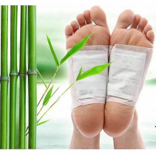 10 Uds parche de desintoxicación para pies almohadillas desintoxicantes adhesivo planta Natural toxina Herbal Re