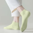 thumbnail image 5 of HongQid Breathable Mesh Ankle Socks for Women Soft Cotton Cushioned Daily Walking Casual Sock Pack Summer Thin Short Socks Odor Breathable Sweat-Absorbing Low-Cut, 5 of 6