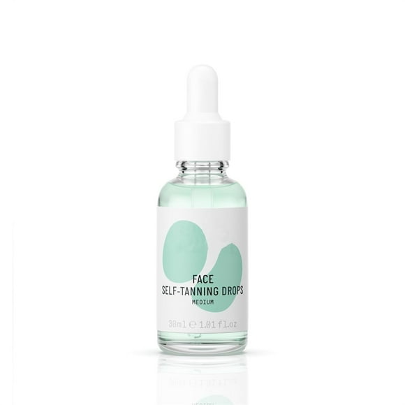 LILELIS Self Tanning Drops - Color Correcting Self Tan Drops For Gradual Glow Vegan And Cruelty Free 1.01 Fl Oz White 1Pcs 30Ml
