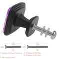 thumbnail image 2 of 4 Pcs Square Cabinet Handle Cupboard Knob Drawer Pulls Handle Galaxy Drawer Knobs with Screws Furniture Decoration, 2 of 5