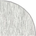 thumbnail image 4 of Safavieh Montauk Collection MTK753A Tapis de Zone en Coton à Franges Fait à la Main, 6' x 6' Rond, Argent, 4 of 5