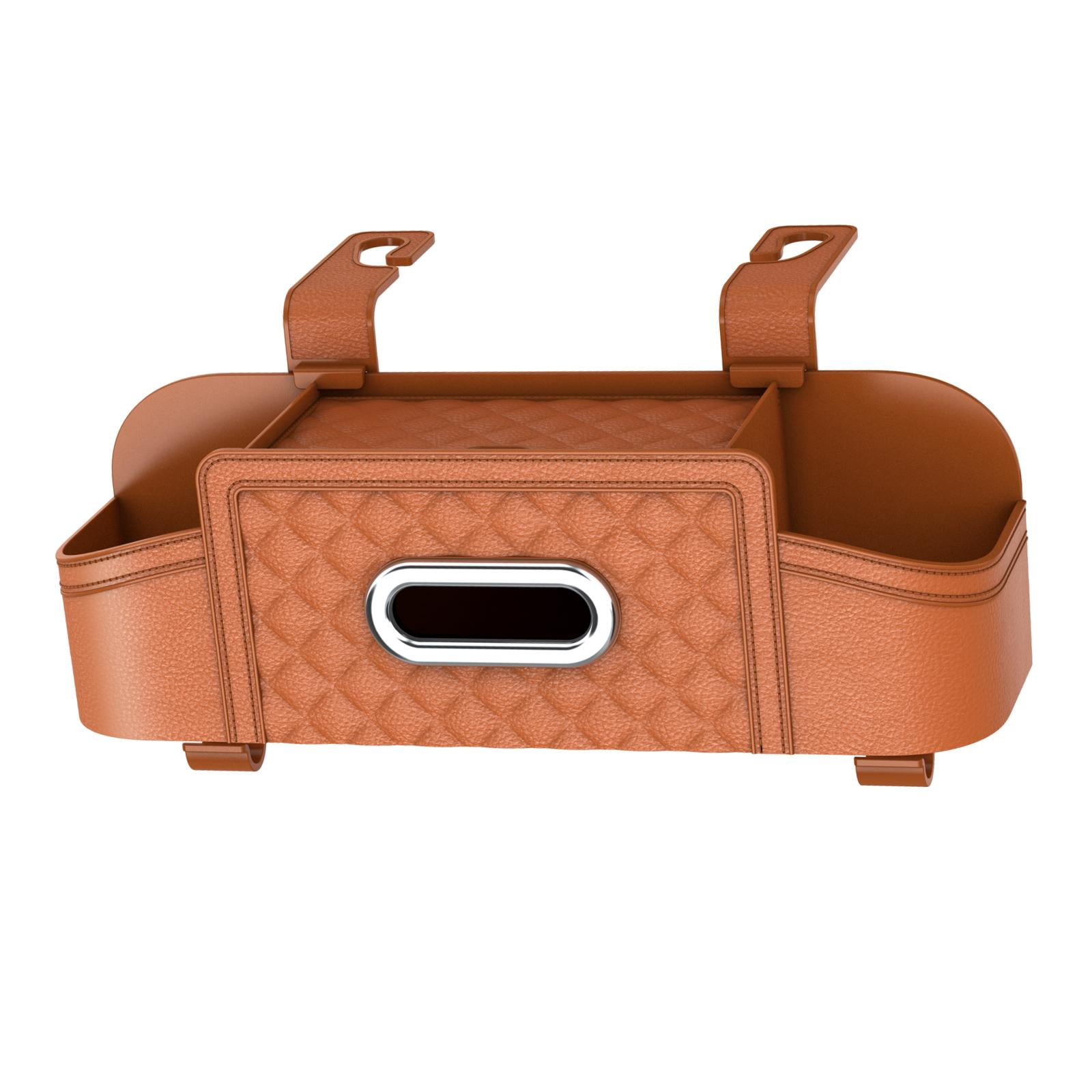 Baoblaze Car Backseat Organizer Storage Box Auto Interior Decoration Drink Cup Holder Yellow