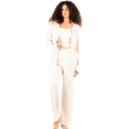 thumbnail image 1 of Conjunto Pijama 3 Piezas Pantalón Top Camison Mujer, 1 of 5