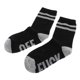 thumbnail image 3 of Funny Socks For Women Men Cotton Letter Print Fuck Off Crew Socks Gray, 3 of 5