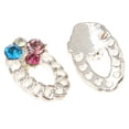 thumbnail image 3 of DIY 10 Piezas Set 3D Bling Rhinestone Charm Decoraciones Guitar Bow Flo Sliver2, 3 of 5