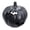 Black-1, variant on Bat Cutout Resin Pumpkin Jack O' Lantern, Halloween Fall Lantern Ornament with Warm Glow, Farmhouse Table Decor for Porch Mantel, Black White Available