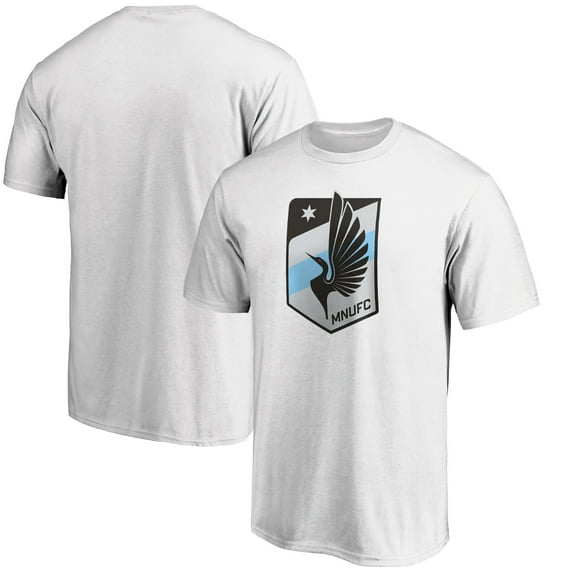 Men's White Minnesota United FC Logo T-Shirt