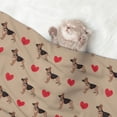 thumbnail image 2 of Disketp German Shepherd Dog Dog Blanket/Bed Cover for Dogs and Cats,Puppy Essentials-Medium, 2 of 8