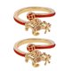 thumbnail image 1 of Anillo giratorio con diseño de caballo y dinero para mujer, año 2026, apertura ajustable, accesorios de joyería, 1 of 8