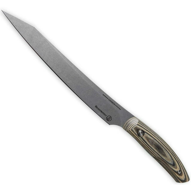 Cuchillo rebanador Messermeister Carbon 23 cm Bohler K110 Steel