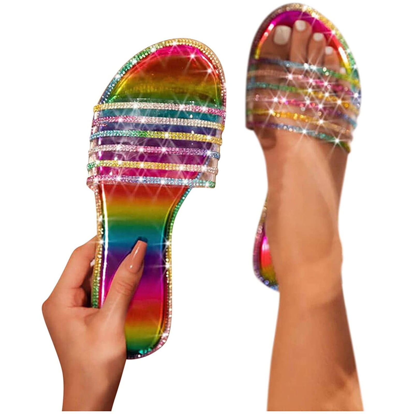 ★ mignon.r.l★ XZNGL Shoes for Women Mens Shoes Casual Womens Glitter Bling