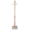 thumbnail image 3 of Homestead Collection Adult Coat Tree, Clear Lacquer Finish, 3 of 4