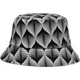 thumbnail image 5 of CoCopeaunts Summer Collapsible Bucket Hat for Men Outdoor Sunscreen Lightweight Packable Fisherman Hat Rolled Up Women Basin Cap, 5 of 8
