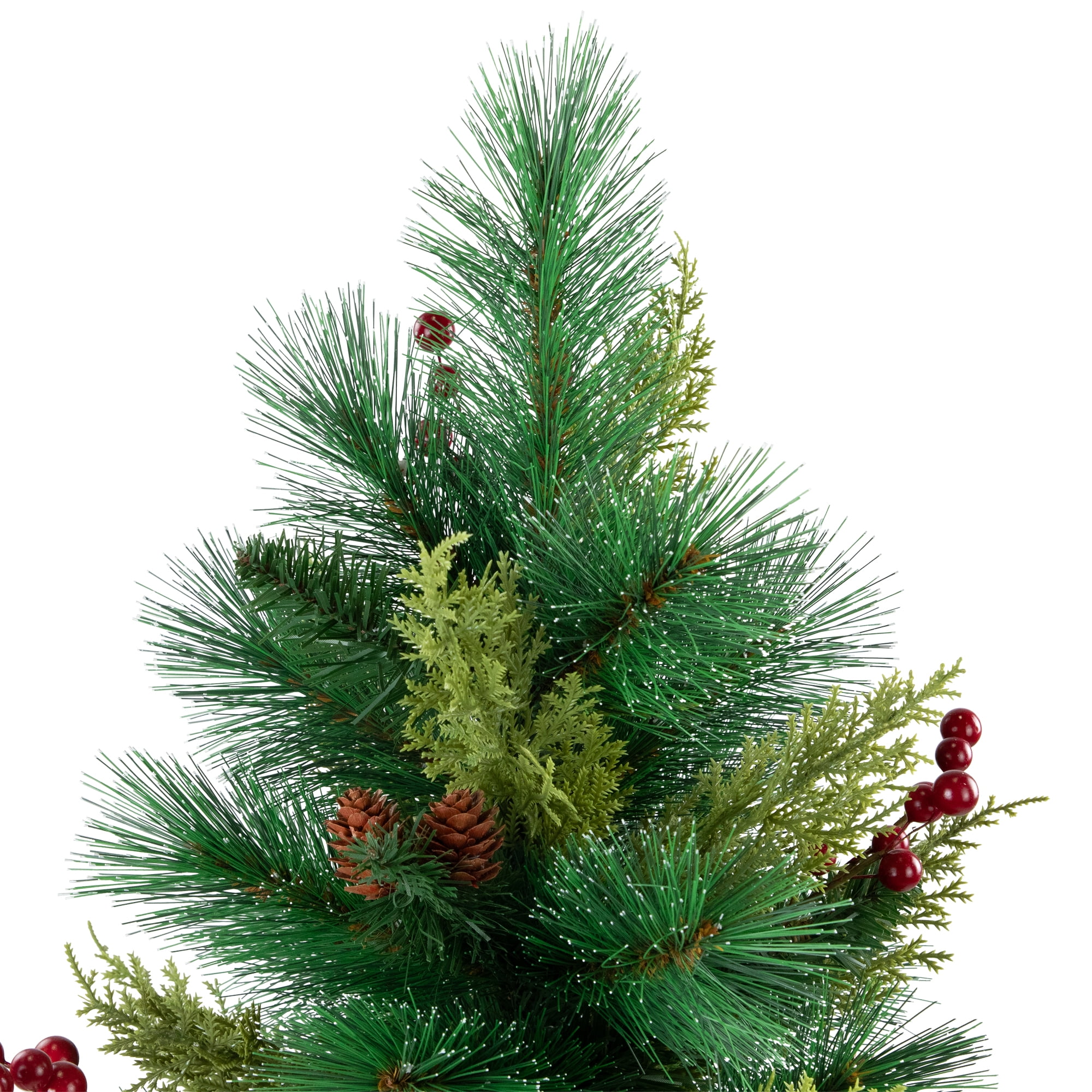 Northlight Spruce Pine Needle and Pinecone Artificial Mini Christmas Tree - 25" - Unlit