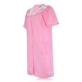 thumbnail image 6 of JEFFRICO House Dresses for Women with Pockets - Lightweight Breathable Short Sleeve Muumuu & Nightgowns - Snap Front Housecoat and Dusters for Women, 6 of 6