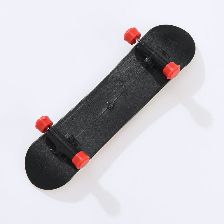 Zerone Finger Toy Skateboards, Mini Finger Skateboards Anti-Slip Safe Shock  Absorbing Fingerboard for Kids(Black)