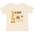 thumbnail image 3 of Inktastic I'm Going to Be a Big Sister Giraffe Girls Baby T-Shirt, 3 of 5